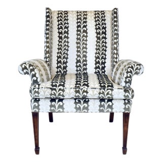 1960's Flared Armchair Italian Modern For Sale