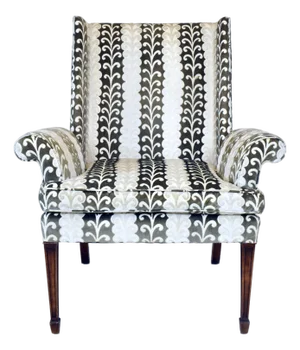1960's Flared Armchair Italian Modern