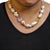 Discover the timeless elegance of the 14K Yellow Gold Citrine, Amethyst, and Baroque Pearl Strand Necklace, a captivating...