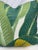 Transitional Schumacher "Tropical Isle" in Green on Ivory 22" Pillows-a Pair For Sale - Image 3 of 3