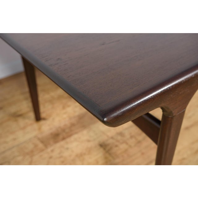 Mid-Century Modern Teak Extending Dining Table by Johannes Andersen for Uldum Møbelfabrik, Denmark, 1960s For Sale - Image 18 of 18