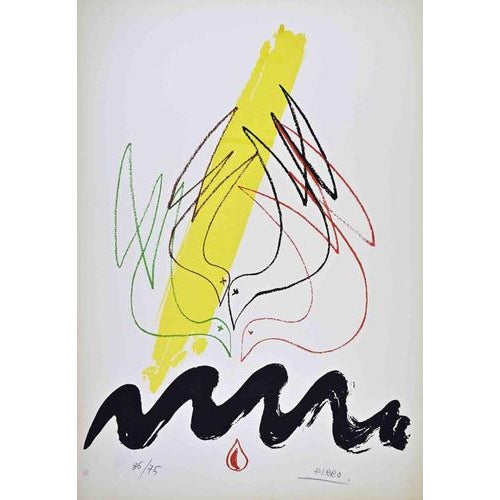 Lithograph on paper. Hand signed and numbered in the lower margins. Edition of 75. Very good condition. This piece is...