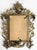 Hollywood Regency Gold Tole Scrolled Picture Frame For Sale - Image 4 of 6