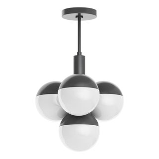 Oliver Orb Pendant, Oil Rubbed Bronze For Sale