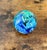 1999 Vintage Hand-Blown Art Glass Paperweight by Studio Artist Jim Karg For Sale - Image 4 of 4