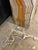 Orange Golden Orange Onyx Pedestal Floor Lamp For Sale - Image 8 of 8