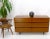 American Walnut Block Front 6 Drawers Long Dresser Credenza Restored For Sale - Image 9 of 13