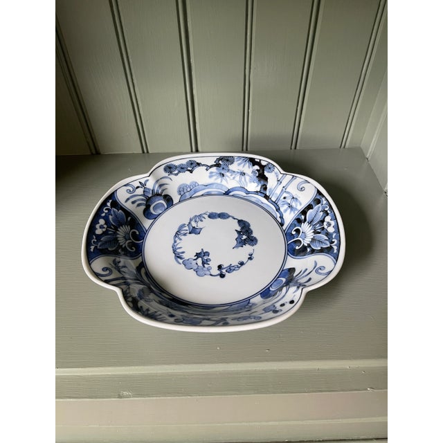 Chinoiserie Chinoiserie Blue and White Bowl For Sale - Image 3 of 7