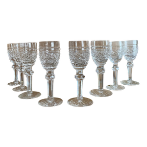 1960s Waterford Castletown Cordial Glasses- Set of 8