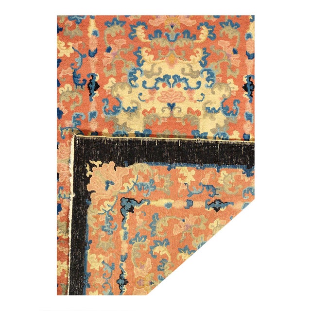 Traditional 1920s Pasargad DC Chinese Hand Knotted Art Deco For Sale - Image 3 of 3