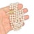 Traditional Diamond Akoya Pearl 14 Karat 2-Strand Necklace Certified For Sale - Image 3 of 15