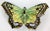 Offering a vintage French designer Fabienne Jouvin porcelain ceramic butterfly SMALL trinket or jewelry box for Tozai,...