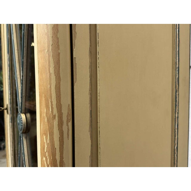 19th Century Parisian Oak Bookcase with 3 Doors by the Mercier Firm For Sale - Image 11 of 18
