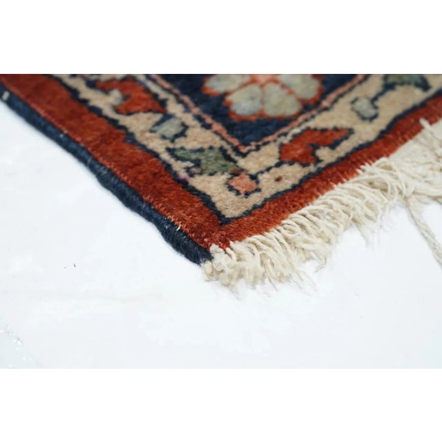 Antique Sarouk Rug 1'8'' x 2'6'' For Sale In New York - Image 6 of 12