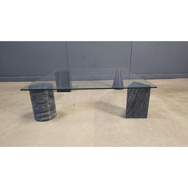 Vintage Italian Marble Coffee Table, 1970s For Sale - Image 13 of 16