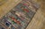 1930s Multicolor Floral Folk Art Antique American Hooked Rug 2'3" X 17'8" Handknotted Wool Carpet For Sale In New York - Image 6 of 6