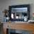 Textile Barcelona Mirror - Glossy Charcoal For Sale - Image 7 of 8