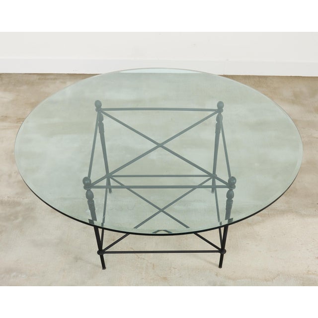 Michael Taylor Michael Taylor Design Neoclassical Montecito Dining Table For Sale - Image 4 of 12