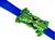 Animal Skin Tory Burch Frog Faux Pearl Enamel Leather Double Wrap Bracelet New For Sale - Image 7 of 14
