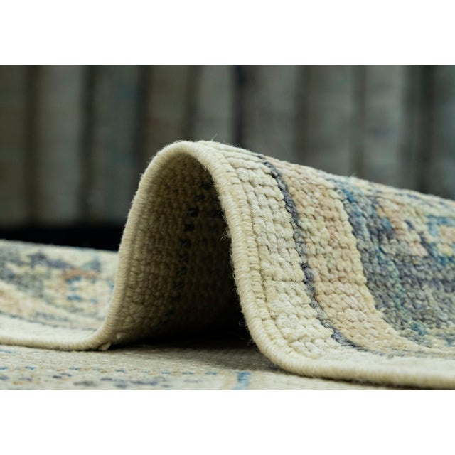 Textile Turkish Oushak Runner Rug 2'9" x 16'3" #17722 For Sale - Image 7 of 8