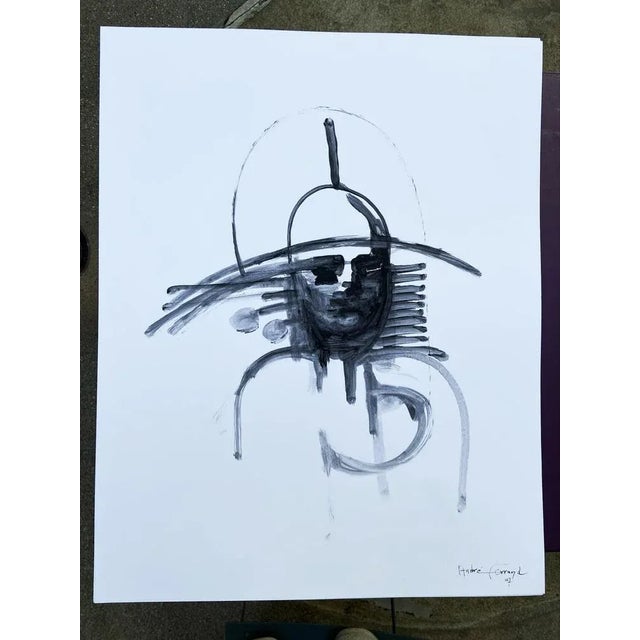 2000 - 2009 André Ferrand, Portrait 2, 2007, Paper For Sale - Image 5 of 6