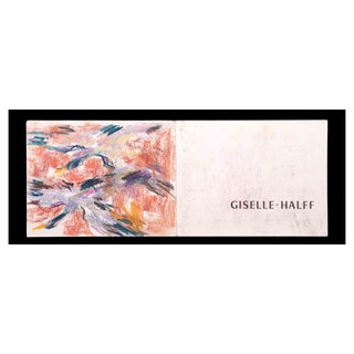 Giselle Halff, The Invitation, Original Drawing in Pastel, 1950s For Sale