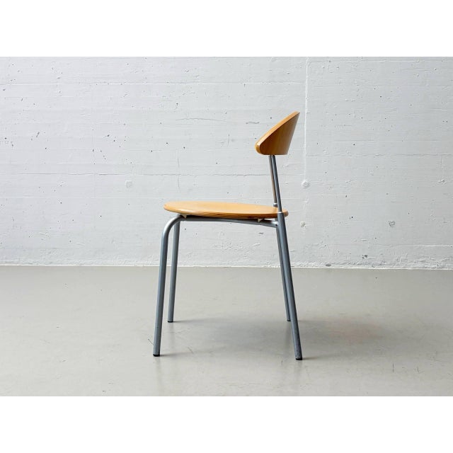 Stackable Round Studio Chair from Bemefa, 1990s For Sale - Image 17 of 18