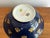 1990s 1990s Porcelain Gold and Navy Blue Bee Bowl For Sale - Image 5 of 6