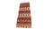 Pink Modern Peshawar Pink/Green Wool Runner Rug- 2 Ft. 8 In. X 7 Ft. 6 In. For Sale - Image 8 of 10