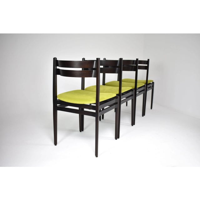 Set of 8 “107” Italian Dining Chairs by Gianfranco Frattini for Cassina, 1960s For Sale - Image 6 of 12