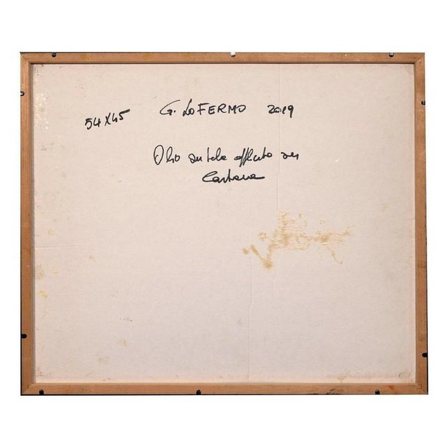 Giorgio Lo Fermo, Reticulum, 2020, Oil Painting on Canvas, Framed For Sale - Image 3 of 4
