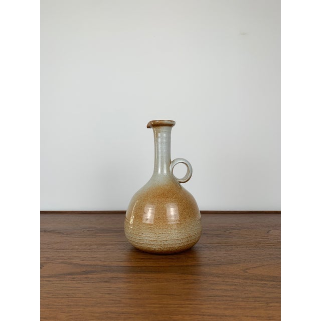 Mid-Century Modern Carafe in Mongolfier Stoneware, France, 1970 For Sale - Image 3 of 10