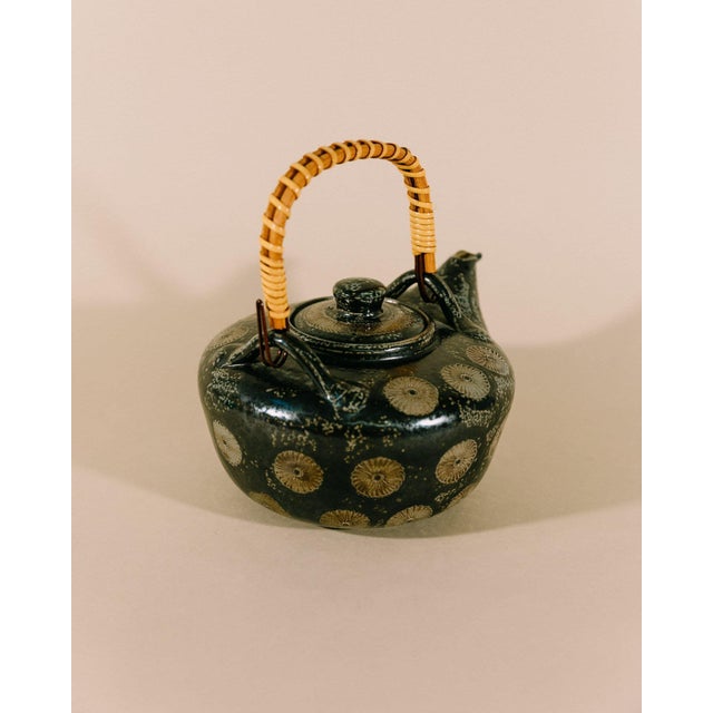 Stoneware Teapot with Westerwalder Salt Glaze & Scratch by Wim Mühlendyck, 1960s For Sale - Image 3 of 9