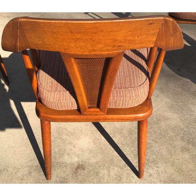 Tomlinson of High Point Mid Century Dining Chairs Set of 4 Chairish
