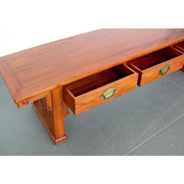 Vintage Chinese Ming-Style Kang Coffee Table For Sale In New York - Image 6 of 11