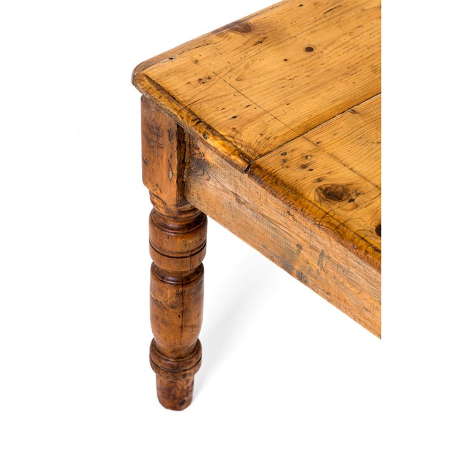 Welsh Farmhouse Table in Pine, 1890s For Sale - Image 12 of 15