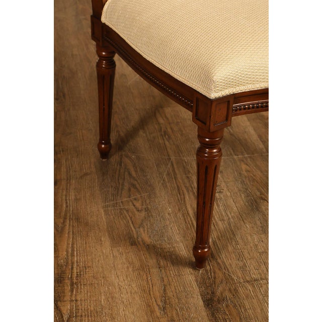 Louis XVI Style Set Of 16 Oval Back Dining Chairs For Sale - Image 12 of 18