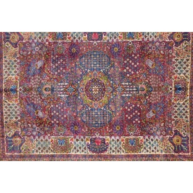 1920's Persian Lavar Kerman Palace Rug For Sale - Image 4 of 13