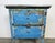 Industrial Blue Iron Chest of Drawers, 1950s For Sale - Image 10 of 18