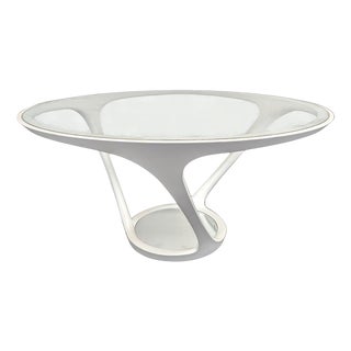 Oraïto White Dining Table from Roche Bobois For Sale