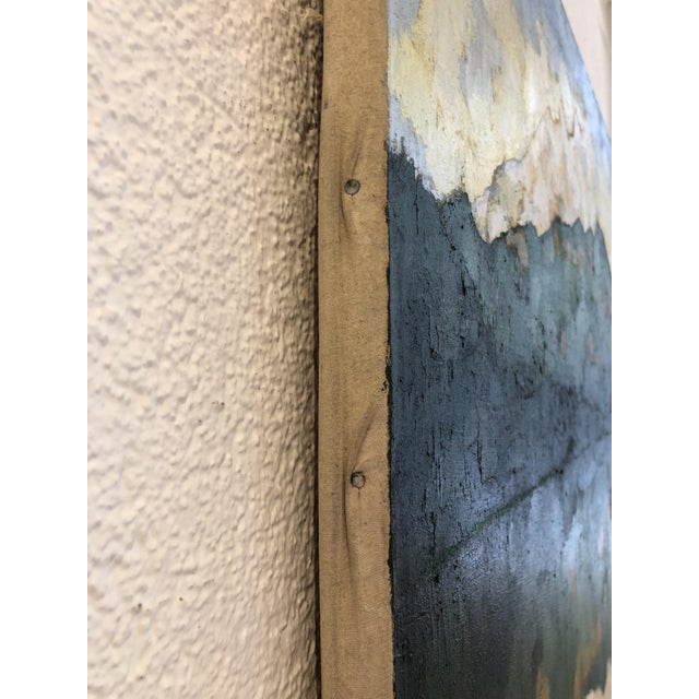 Jean-Jacques Boimond, Paysage miroir, Oil on Canvas For Sale - Image 7 of 9