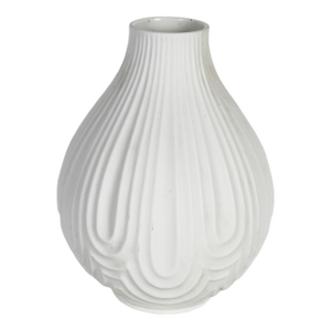 Vintage Heinrich White Ceramic Vase