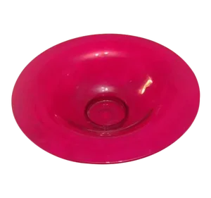 Vintage Ruby Red Morgantown Janice Fruit Bowl