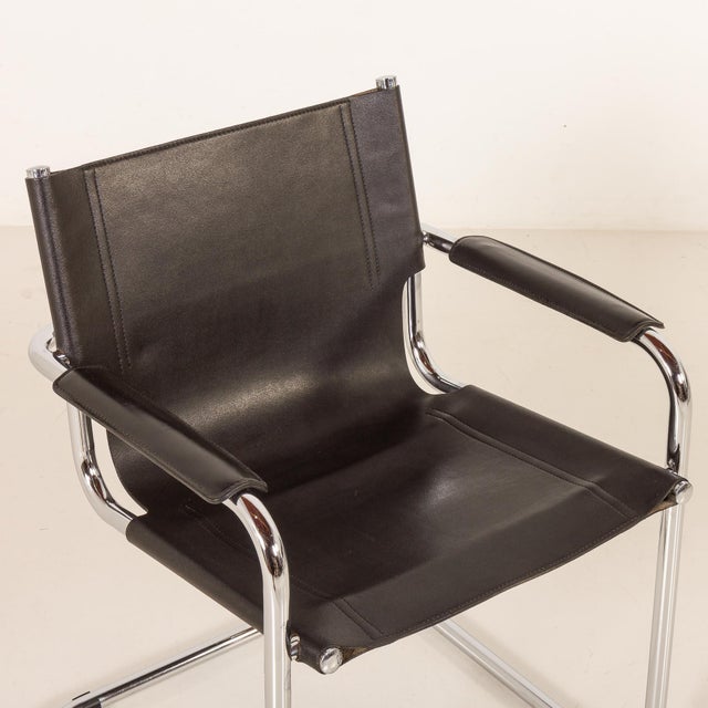 Bauhaus Italian Chairs attributed to Matteograssi, 1970s, Set of 8 For Sale - Image 14 of 18