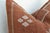 24" Rust Trail Moroccan Silk Pillow For Sale - Image 4 of 8