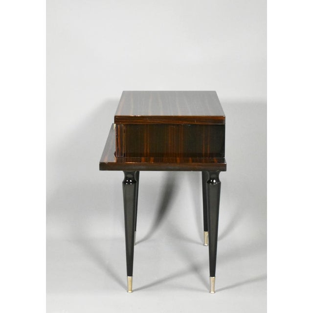 Mid-Century French Macassar Ebony Cabinet, 1970s For Sale - Image 10 of 15