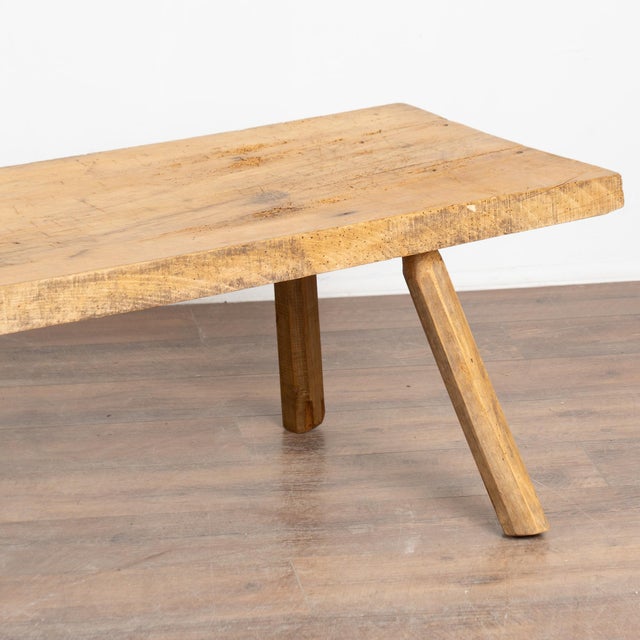 20th Century Rustic Coffee Table From Hungary For Sale - Image 10 of 11