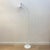 White metallic floor lamp with flexible head. Measures: Height - 145 cm Base Diameter - 22 cm Lamp shade diameter - 11 cm...