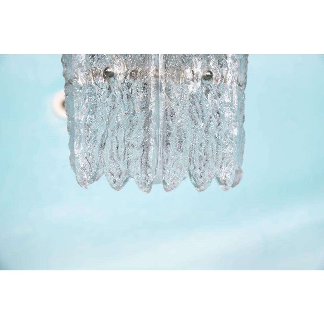 Vintage Glass Hanging Lamp from Orrefors For Sale - Image 9 of 18