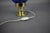 1970s Kamenicky Senov Blue Glass and Brass Table Lamp, Czechoslovakia, 1970s For Sale - Image 5 of 8